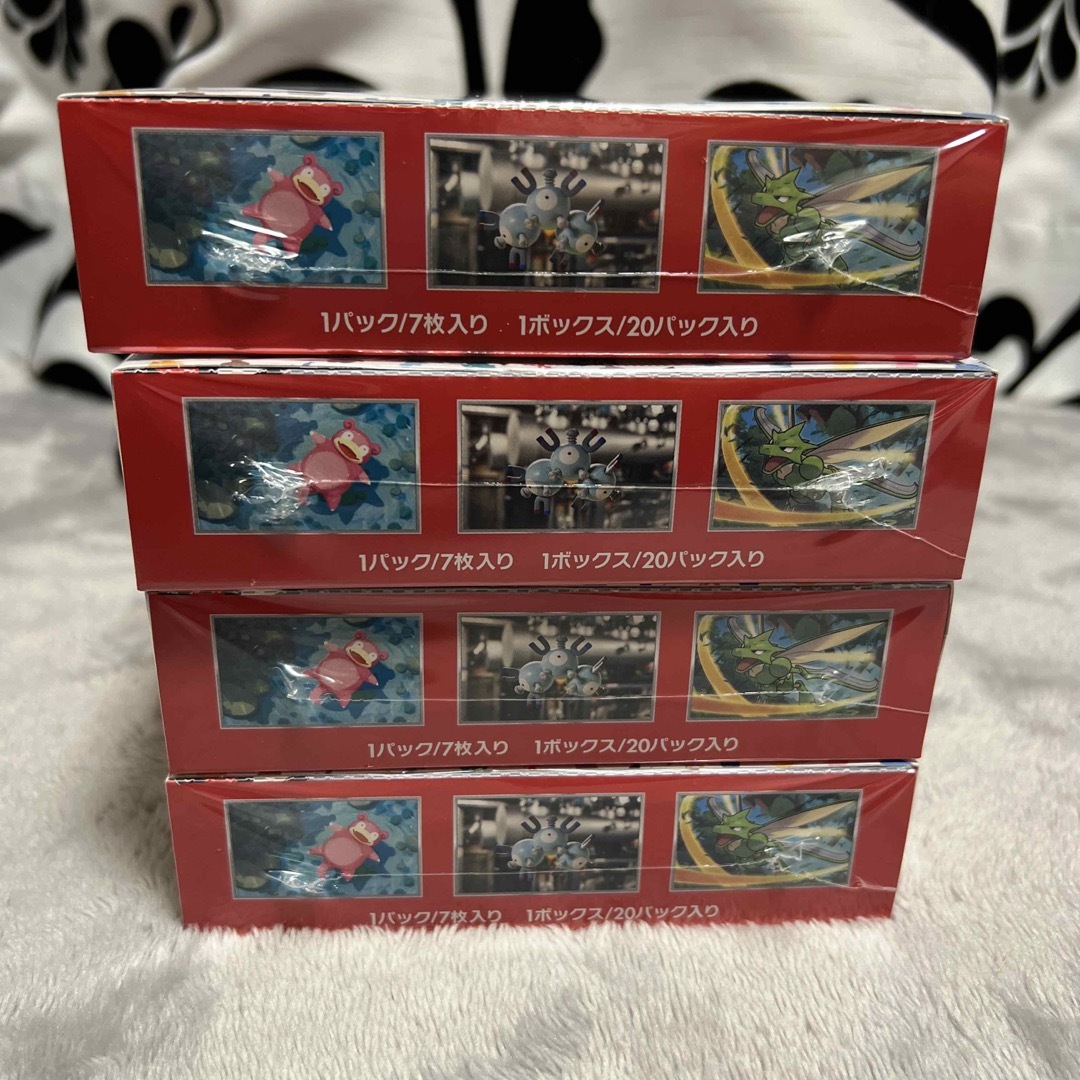 【新品未開封】ポケモンカード151 4box シュリンク付き