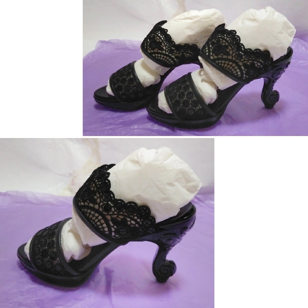 anna sui アナスイ 猫足 ミュール サンダル 猫足ヒール ☆新品 anna sui アナスイ 猫足 ミュール サンダル 猫足ヒール ☆新品
