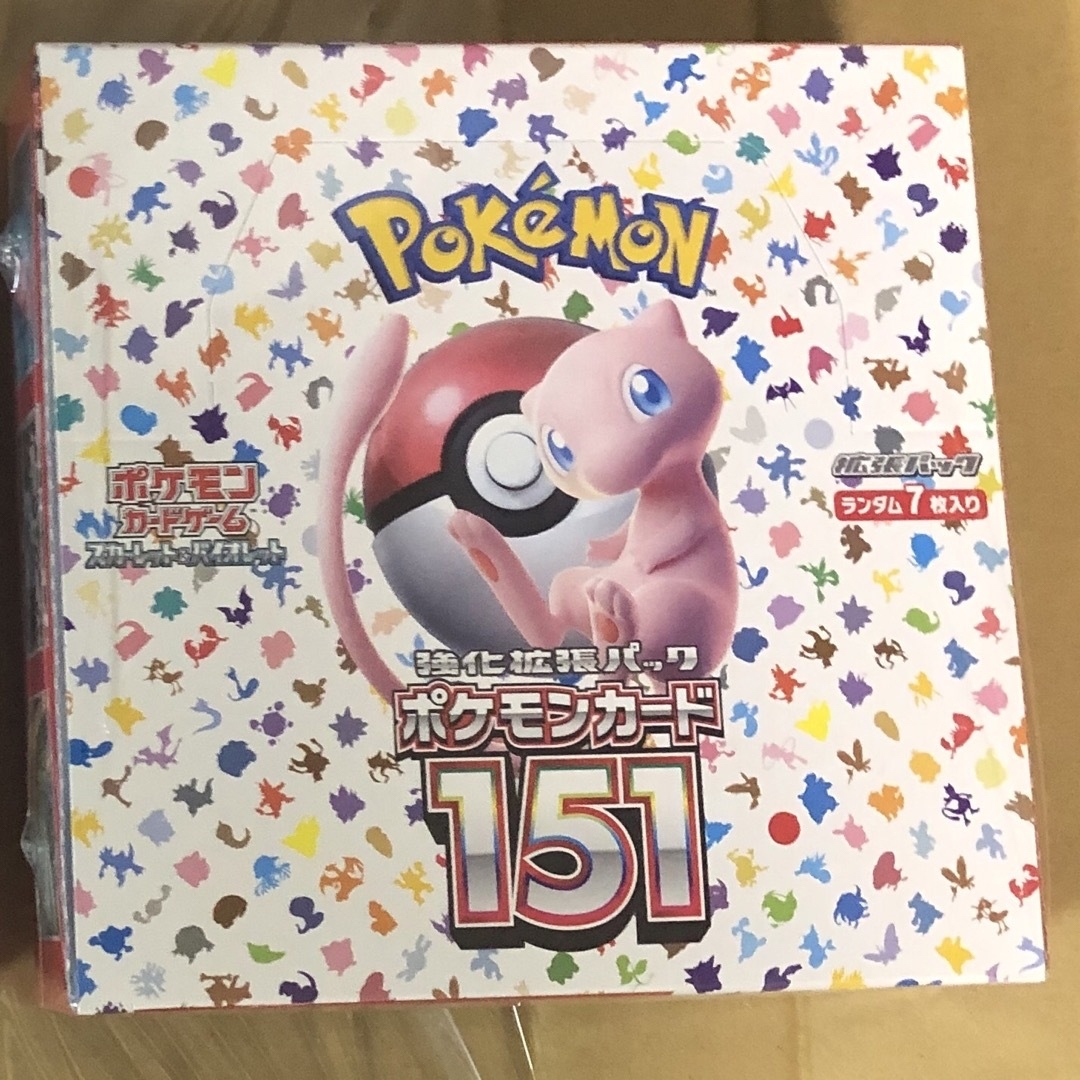 強化拡張パック　ポケモンカード151 シュリンク付　2BOX