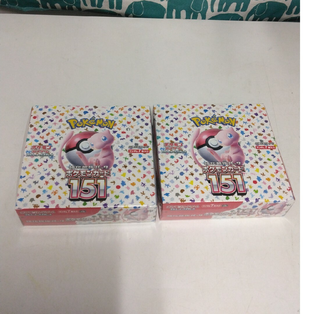 ポケモンカードゲーム ポケモンカード151 シュリンク付き 2box