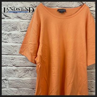 ランズエンド(LANDS’END)のLANDS'END Tシャツ　無地 メンズ　レディース(Tシャツ/カットソー(半袖/袖なし))