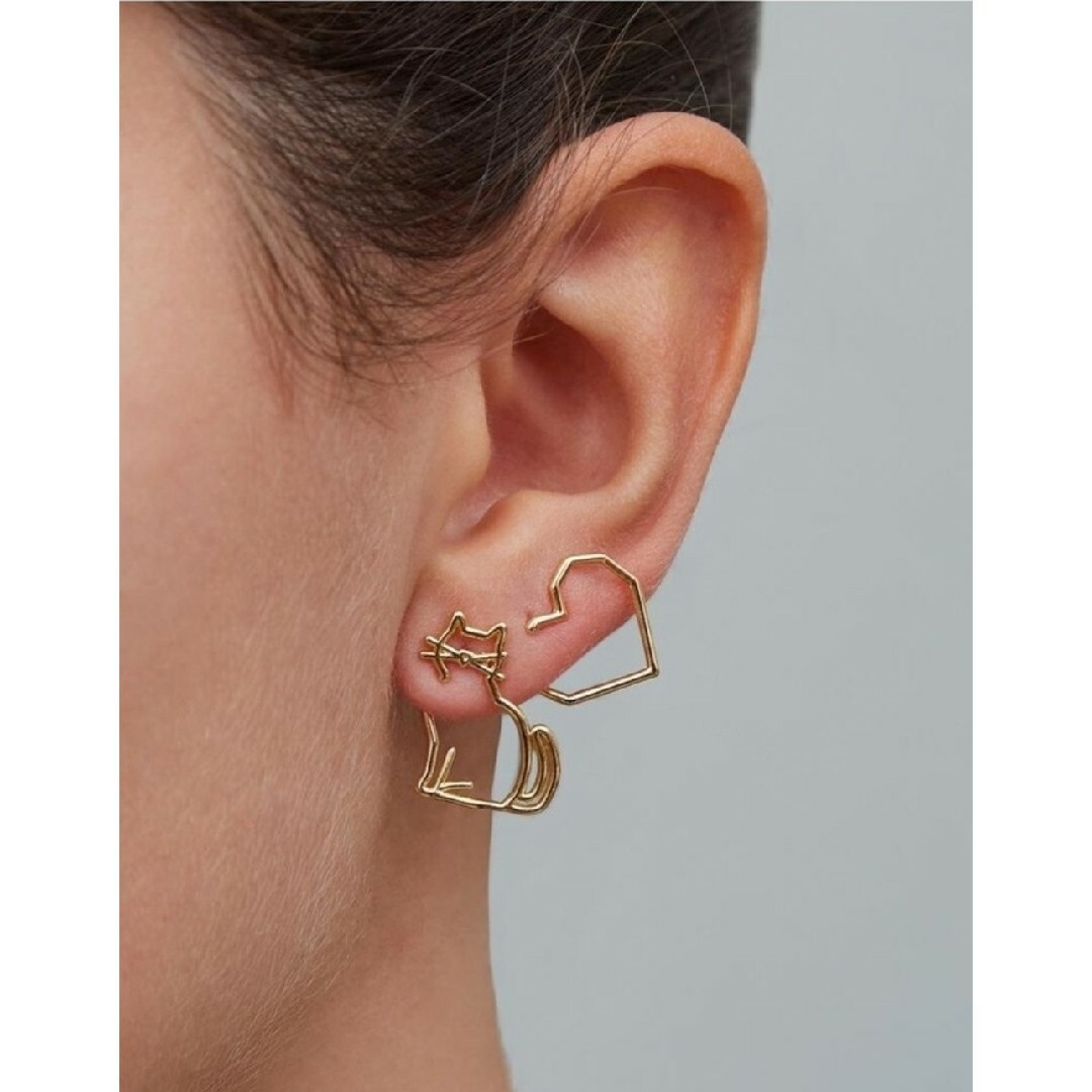 ALIITA MIAU EARRING キャットピアスの通販 by ゆめ's shop|ラクマ