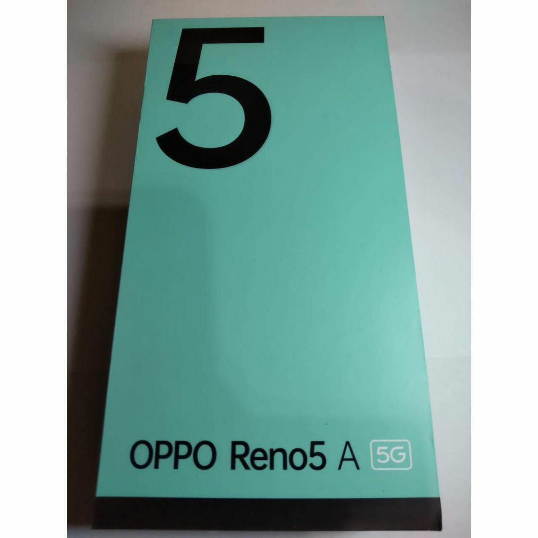 OPPO Reno5A  CPH2199  シムフリー国内正規品　アイスブルー　 スマホ/家電/カメラのスマートフォン/携帯電話(スマートフォン本体)の商品写真