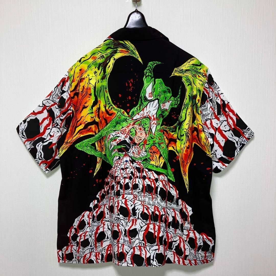 WACKO MARIA(ワコマリア)のL【WACKOMARIA】6周年NECKFACE SHIRT／新品タグ付／送料込 メンズのトップス(シャツ)の商品写真