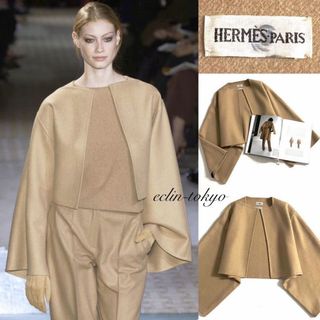 エルメス(HERMES)の新品同様 HERMES 《マルジェラ期》カシミヤ スリーブ コート E3243(その他)