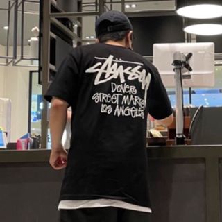 Stussy x DSM dover street market立体プリントT