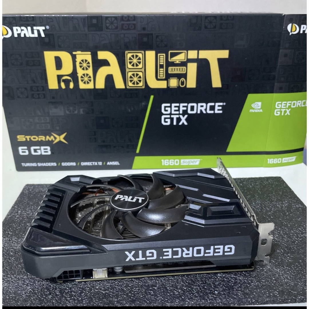 palit GeForce GTX1660SUPER stormX - PC周辺機器