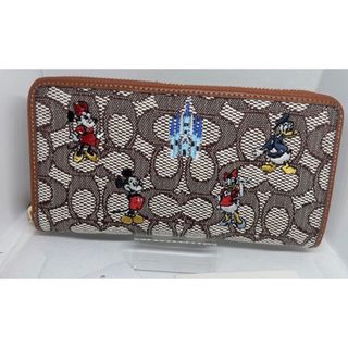 新品 coach ディズニーコラボ ポーチ 財布 ミニー コーチ Disney