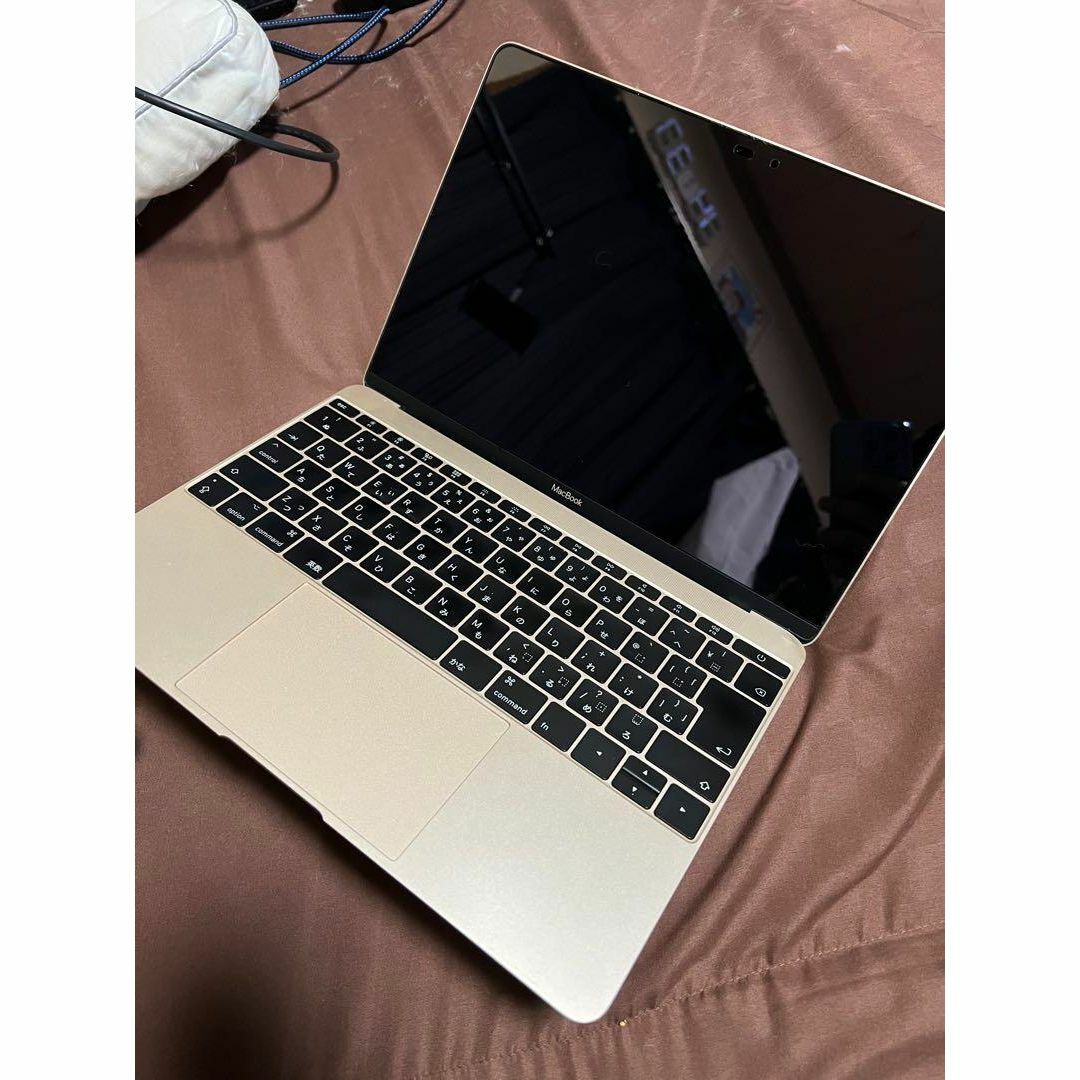 12インチMacBook 256GB - ゴールド•8GB1600MHzLPDD