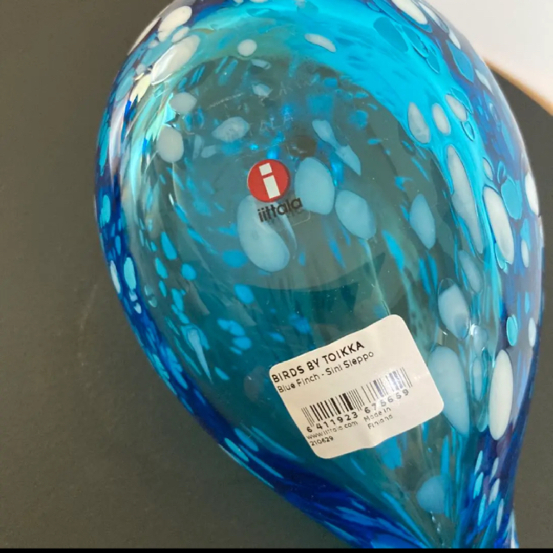 iittala - イッタラバード ブルーフィンチ blue finch ③の通販 by