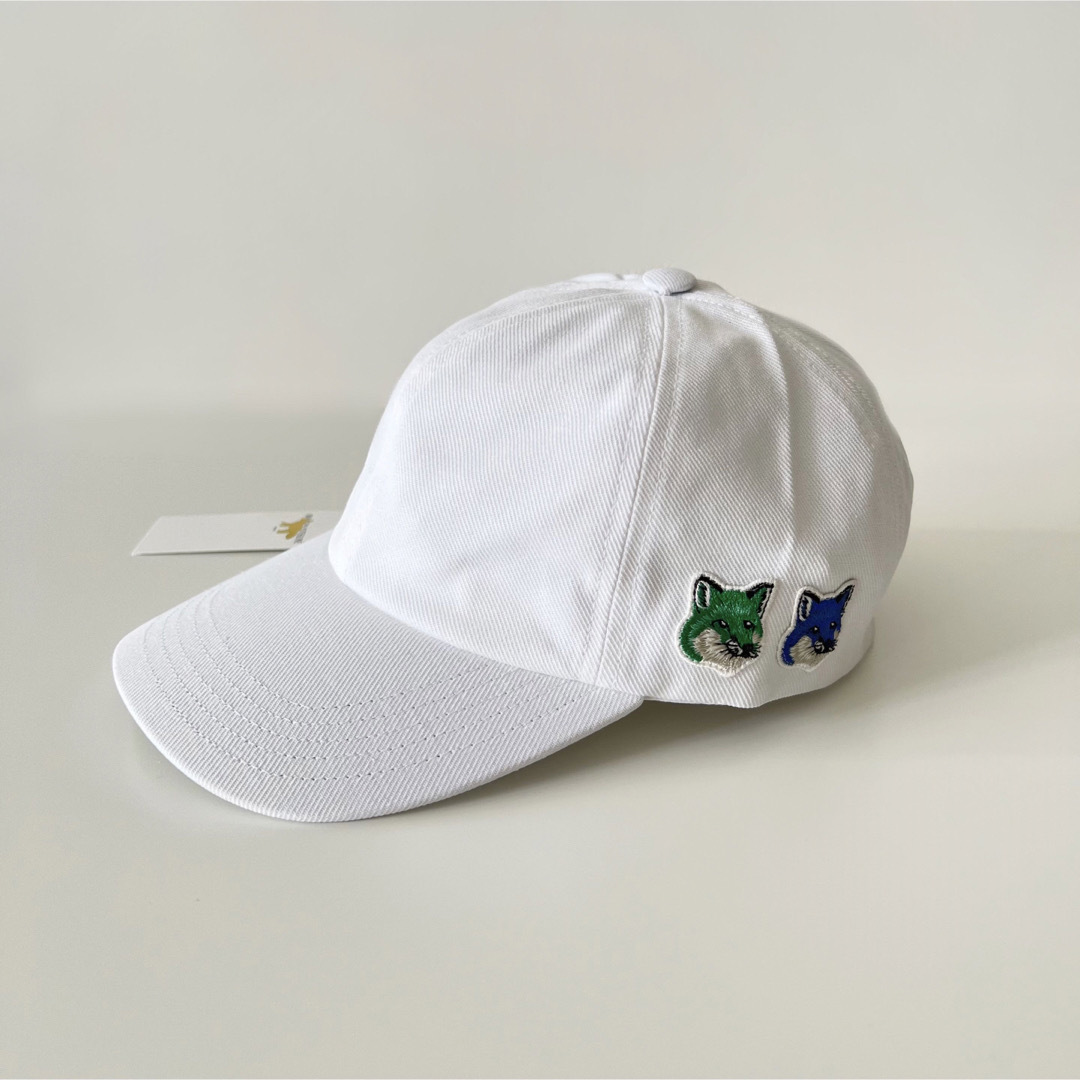 新品　Maison Kitsune Double Fox cap ロゴキャップ