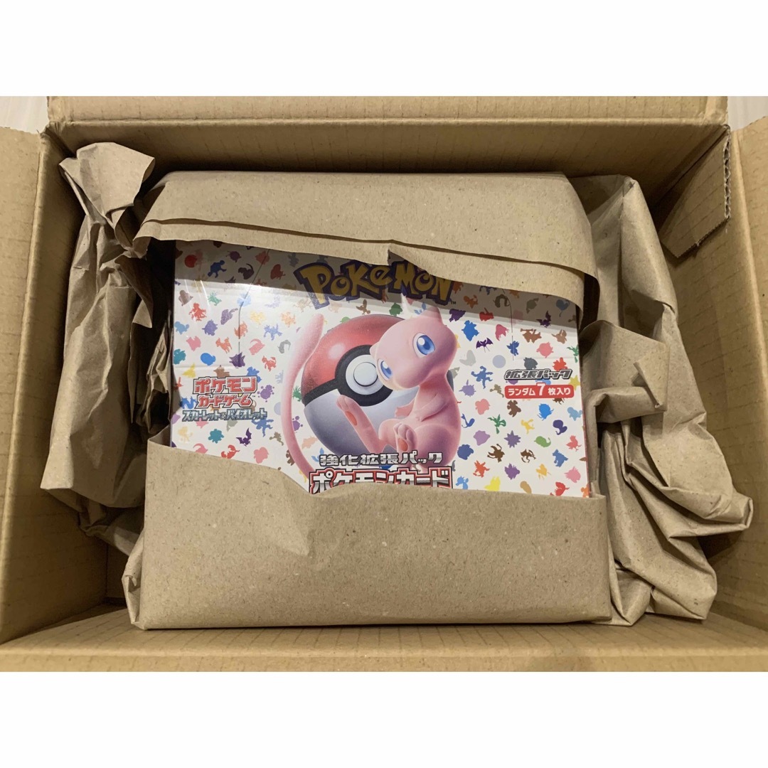 ポケモンカード151 1BOX シュリンク付き エンタメ/ホビーのトレーディングカード(Box/デッキ/パック)の商品写真
