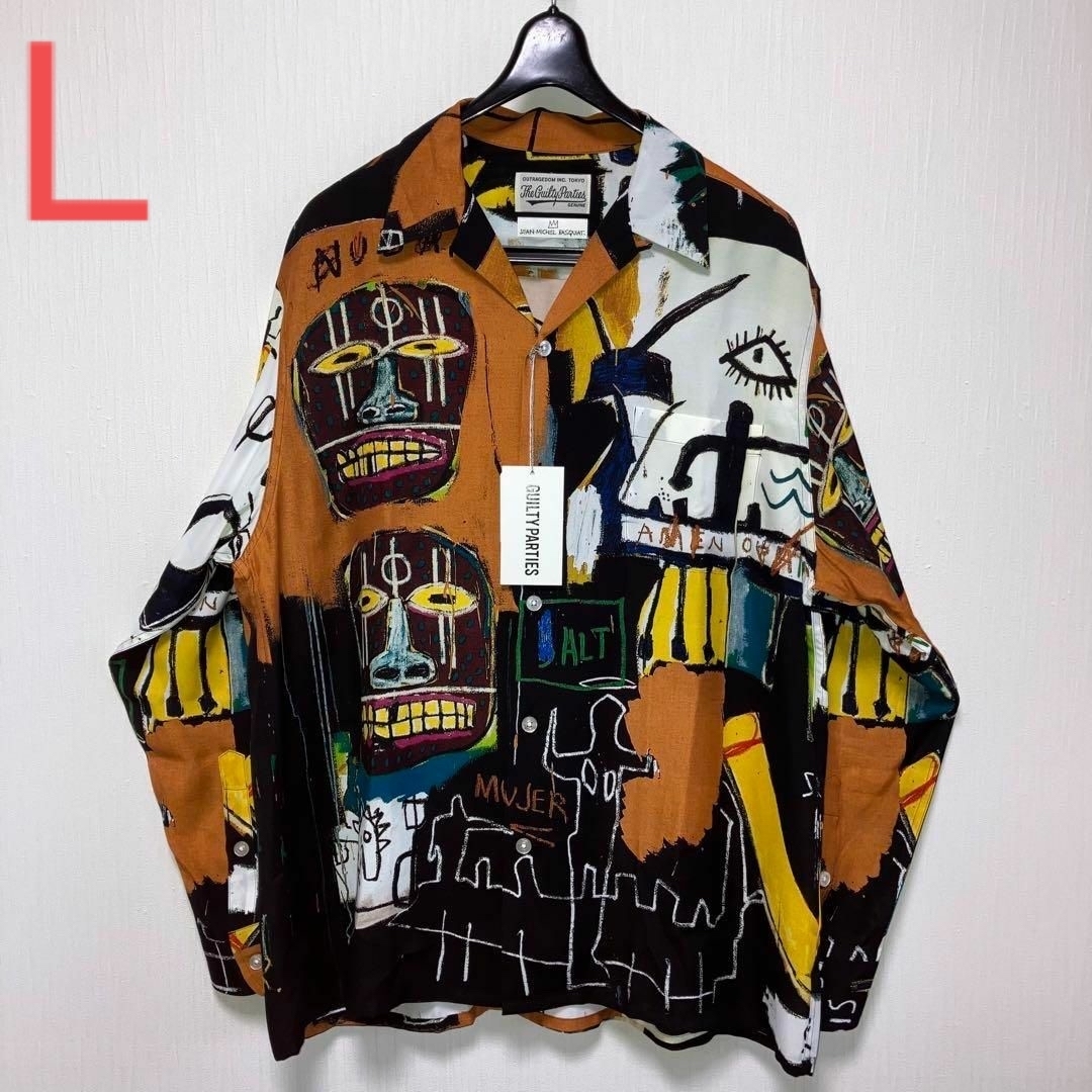 【WACKOMARIA】BASQUIAT SHIRT L/S／新品タグ付／送料込