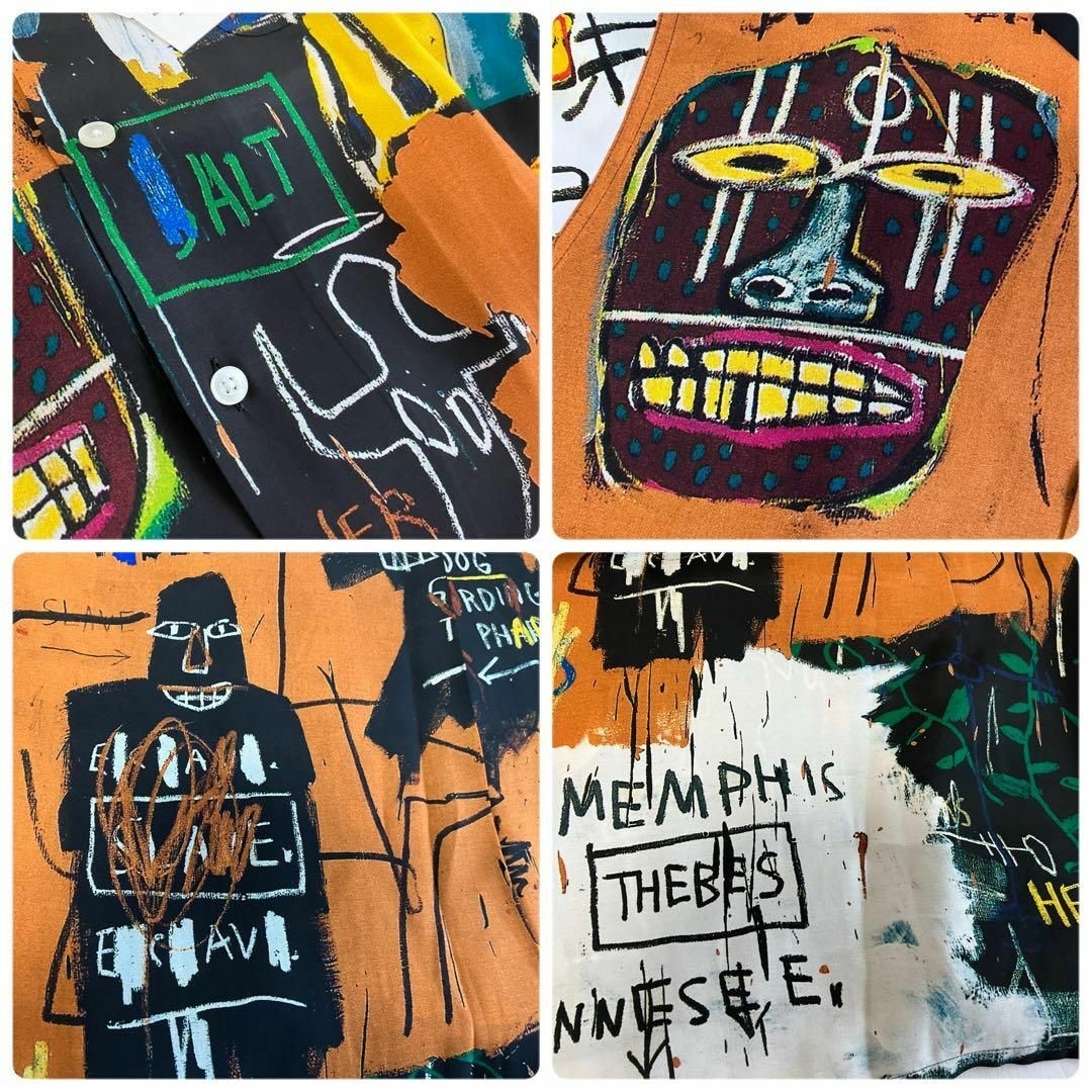 【WACKOMARIA】BASQUIAT SHIRT L/S/新品タグ付/送料込