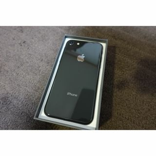 アップル(Apple)のiPhone8 Space Gray 64GB SIMフリー 美品(スマートフォン本体)