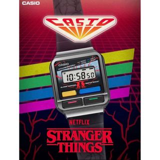 CASIO　ストレンジャーシングス コラボモデル A120WEST-1AJR(腕時計(デジタル))