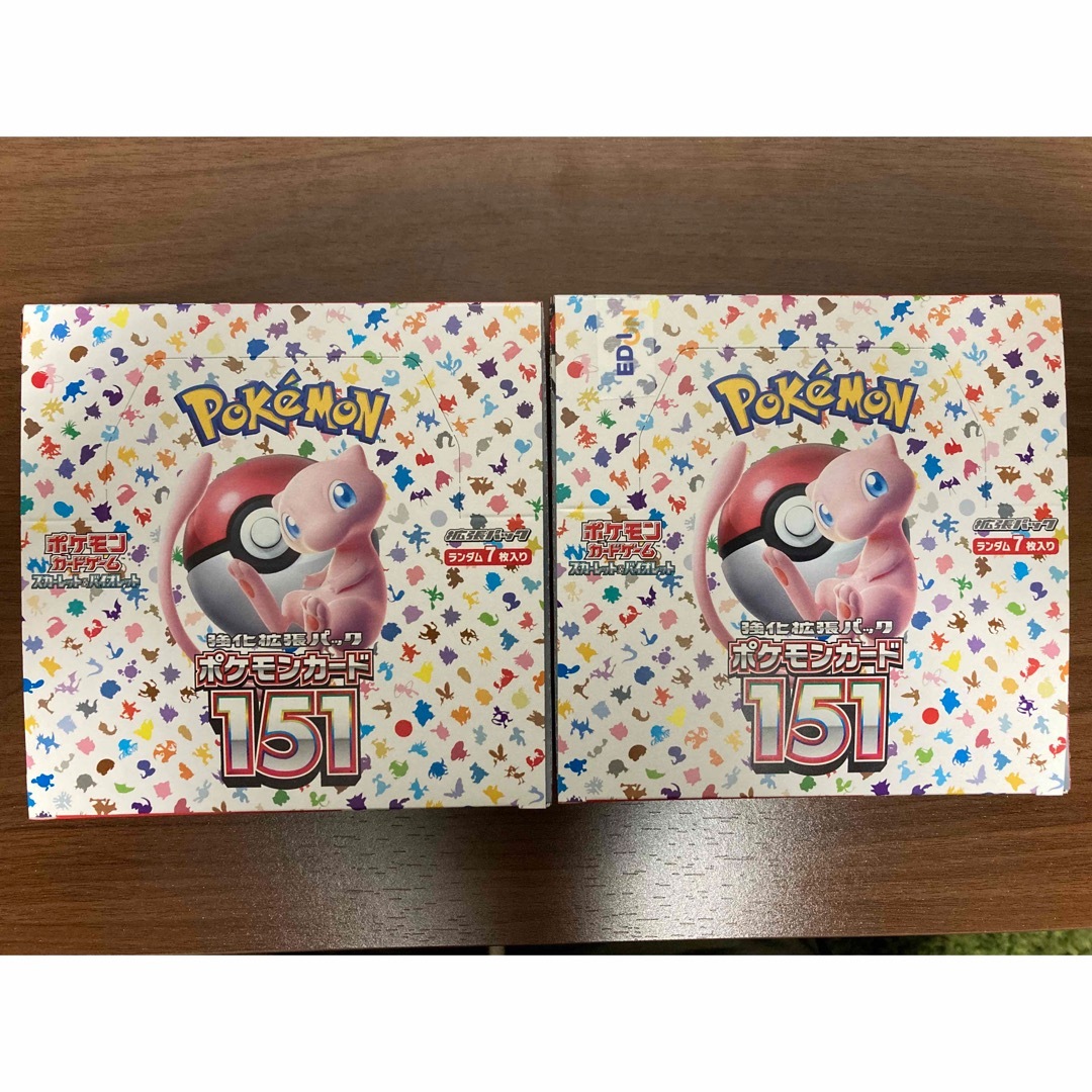 ポケモンカード151 BOX　シュリンクなし　2個セット