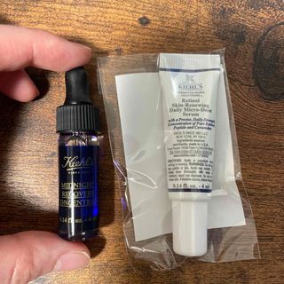 キールズ(Kiehl's)のキールズRTNリニューイングセラム4ml ミッドナイトボタニカルコンセントレート(美容液)