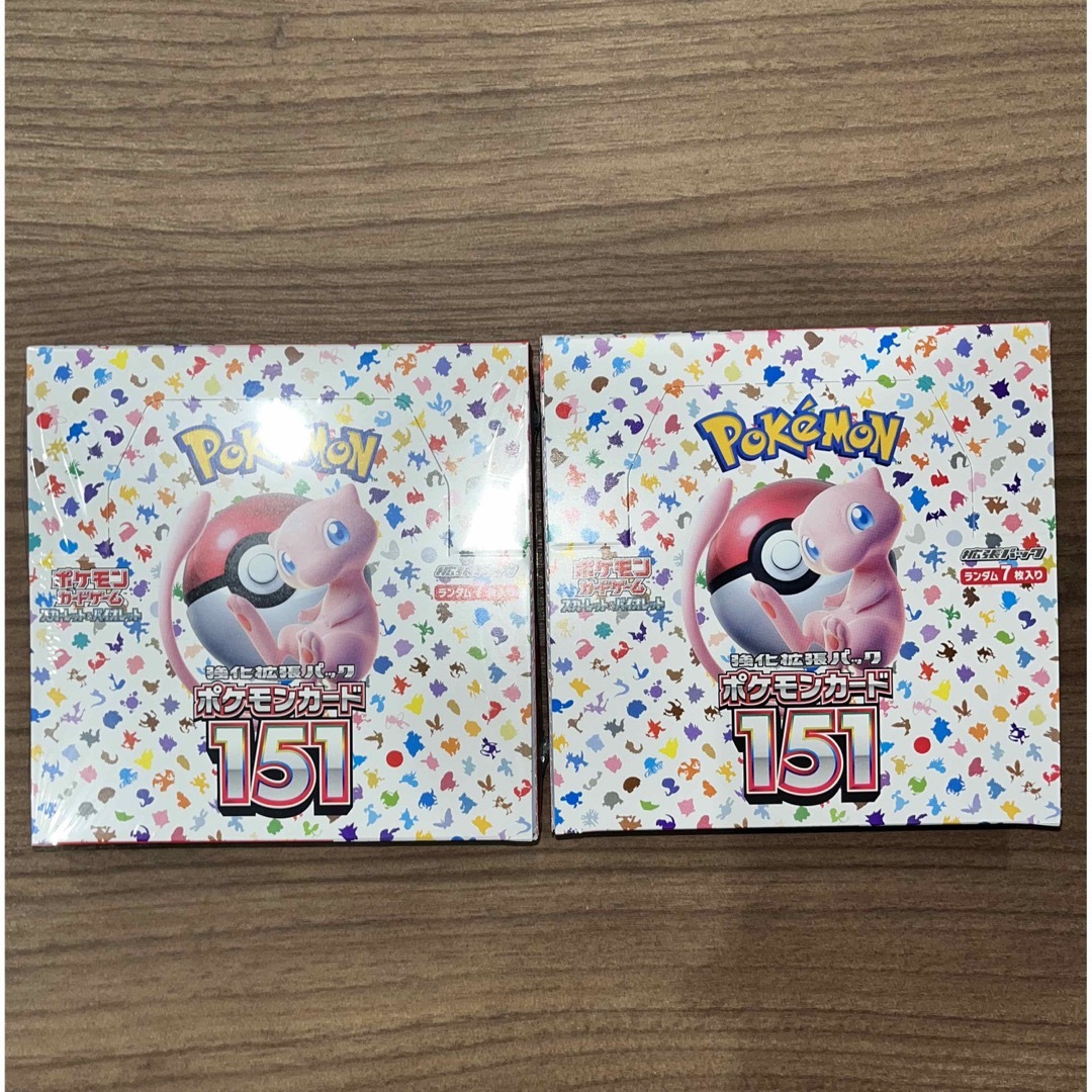 ポケモンカード　151 2box