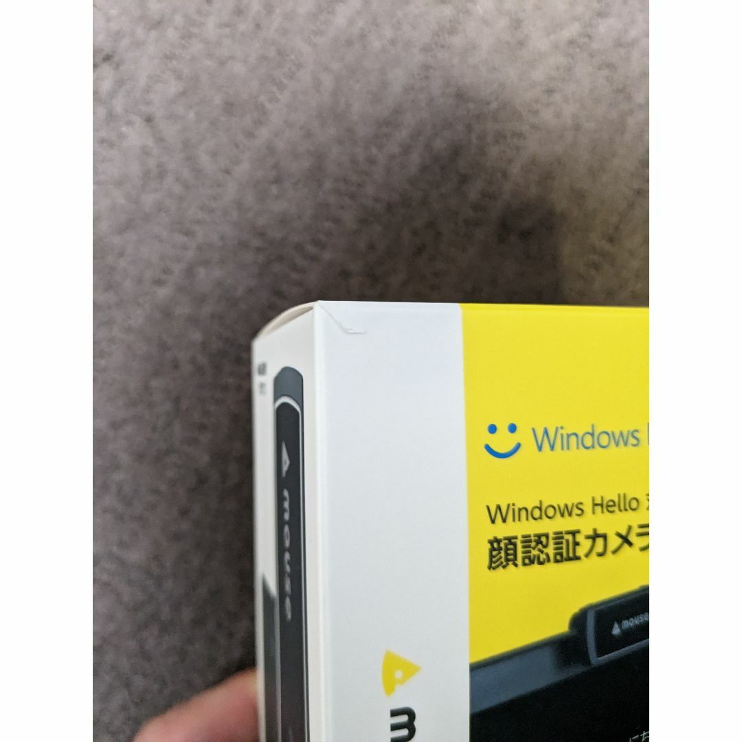 mouse(マウスコンピューター)のマウス　cm02　Windows Hello対応　顔認証カメラ スマホ/家電/カメラのPC/タブレット(PC周辺機器)の商品写真