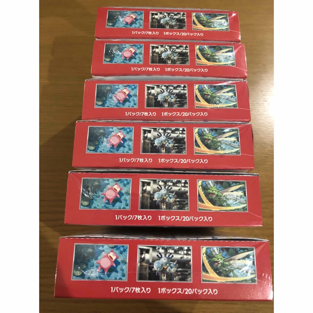 ポケモンカード ポケカ 151 ボックス 6BOX 新品未開封シュリンク付きの