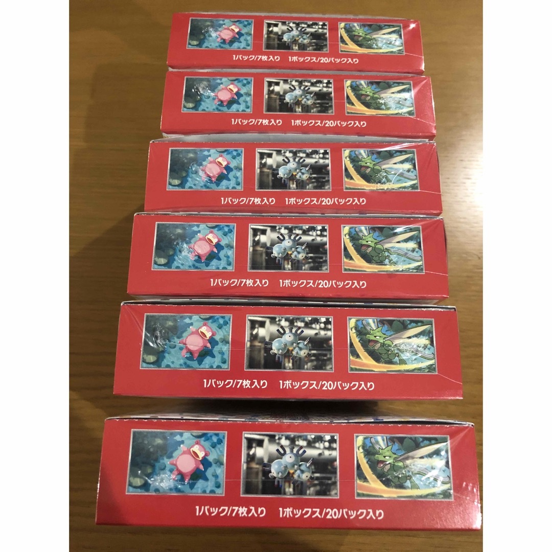 ポケモンカード ポケカ 151 ボックス 6BOX 新品未開封シュリンク付き