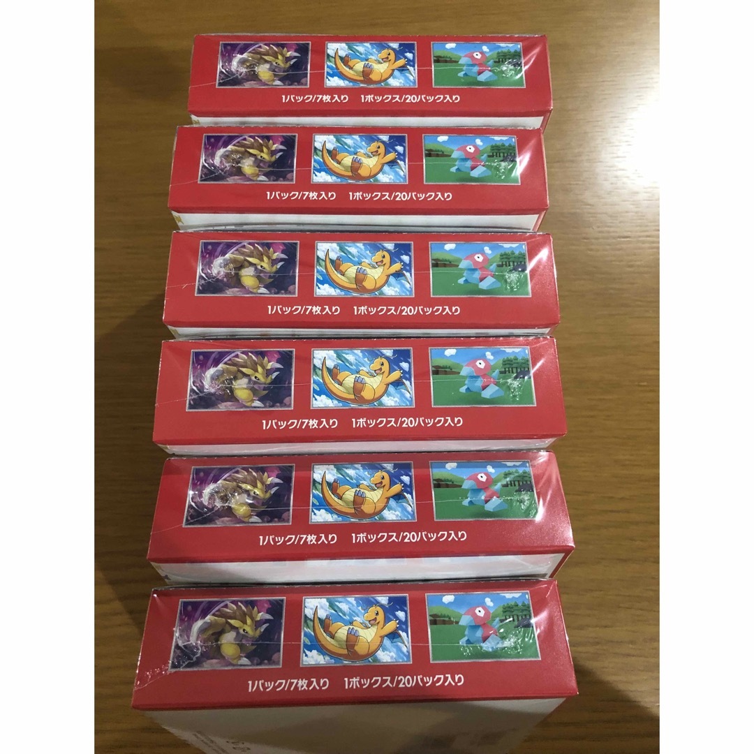 ポケモンカード ポケカ 151 ボックス 6BOX 新品未開封シュリンク付き 5