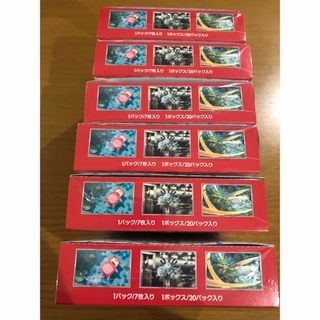 ポケモンカード ポケカ 151 ボックス 6BOX 新品未開封シュリンク付きの ...