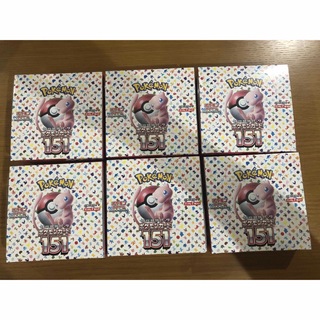 ポケモン拡張パック151 6BOX - groovinjazz.com