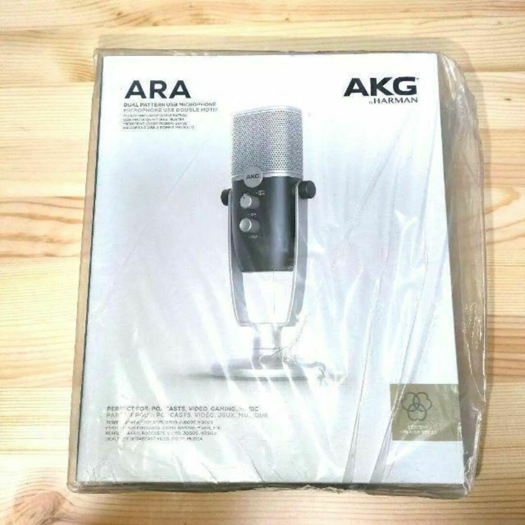 AKG アーカーゲー Ara 高音質USBマイク Ara-Y3 楽器のレコーディング/PA機器(マイク)の商品写真