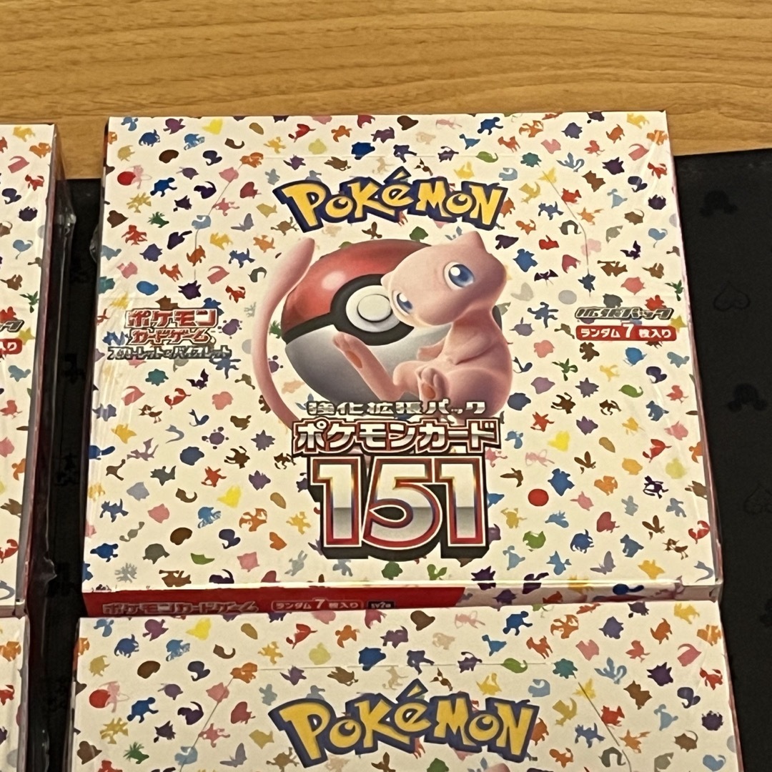 ポケモンカード１５１・５BOX 【シュリンク付き】