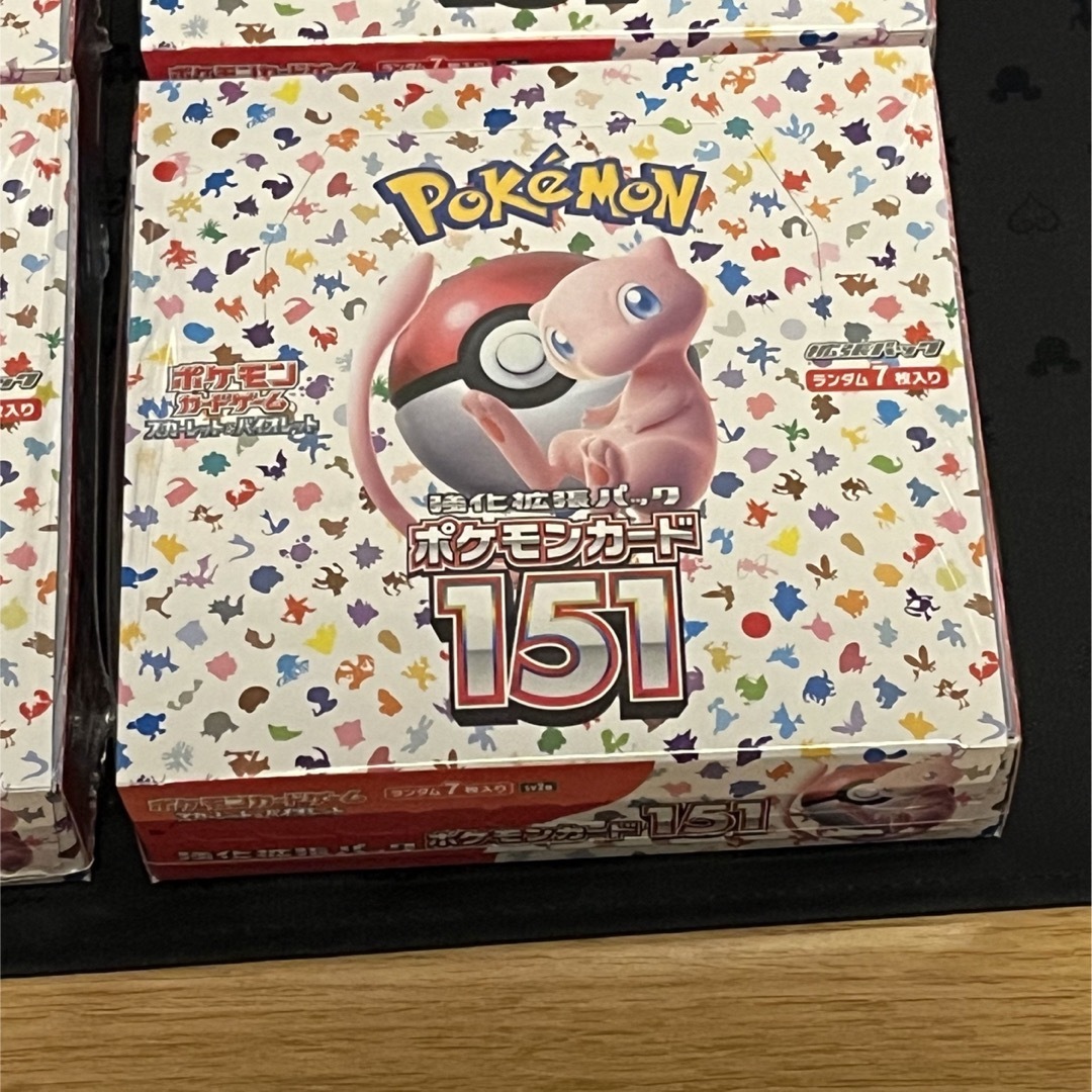 ポケモンカード１５１・５BOX 【シュリンク付き】