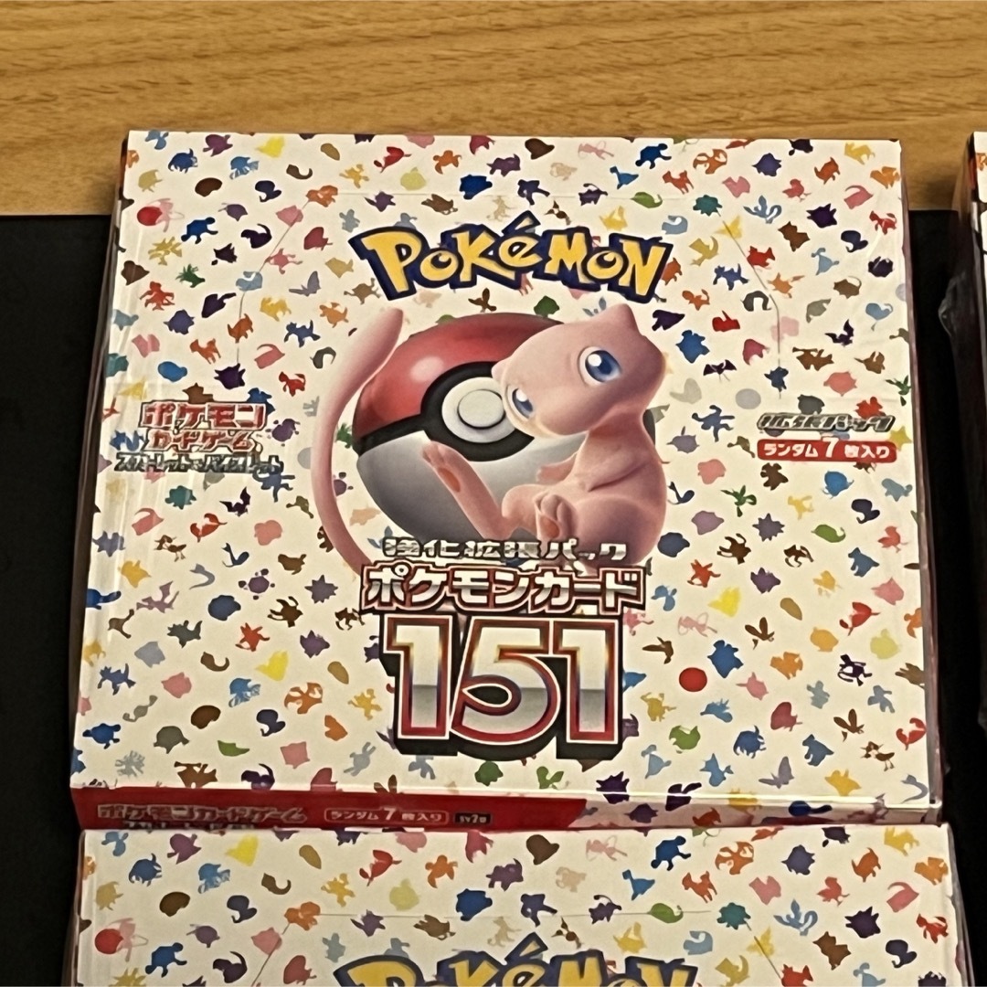 新品未開封品】ポケモンカード151ボックス5つ シュリンク付き - www