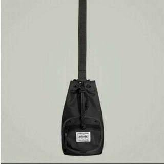 ハイク(HYKE)の新品 HYKE PORTER BONSAC MINI & COIN CASE 黒(ショルダーバッグ)