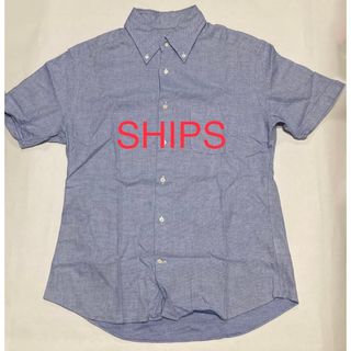 シップス(SHIPS)の美品 シップス SHIPS 美品 シャツ ショートスリーブ ボタンダウン(シャツ)