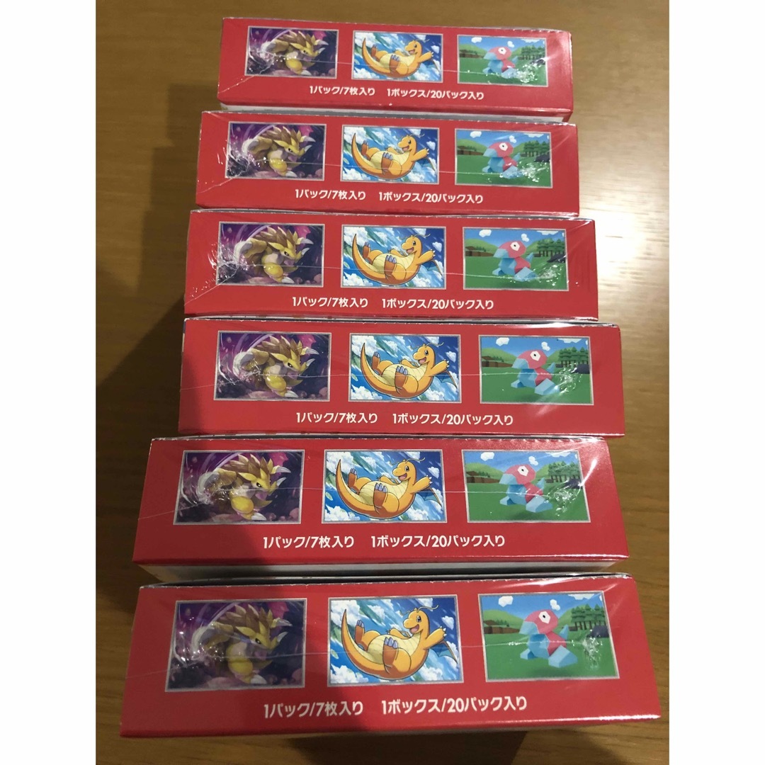 ポケモンカード ポケカ 151   6BOX 新品未開封シュリンク付き