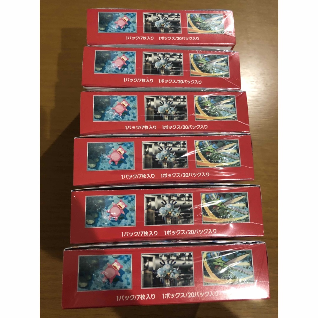 ポケモンカード ポケカ 151 6BOX 新品未開封シュリンク付き