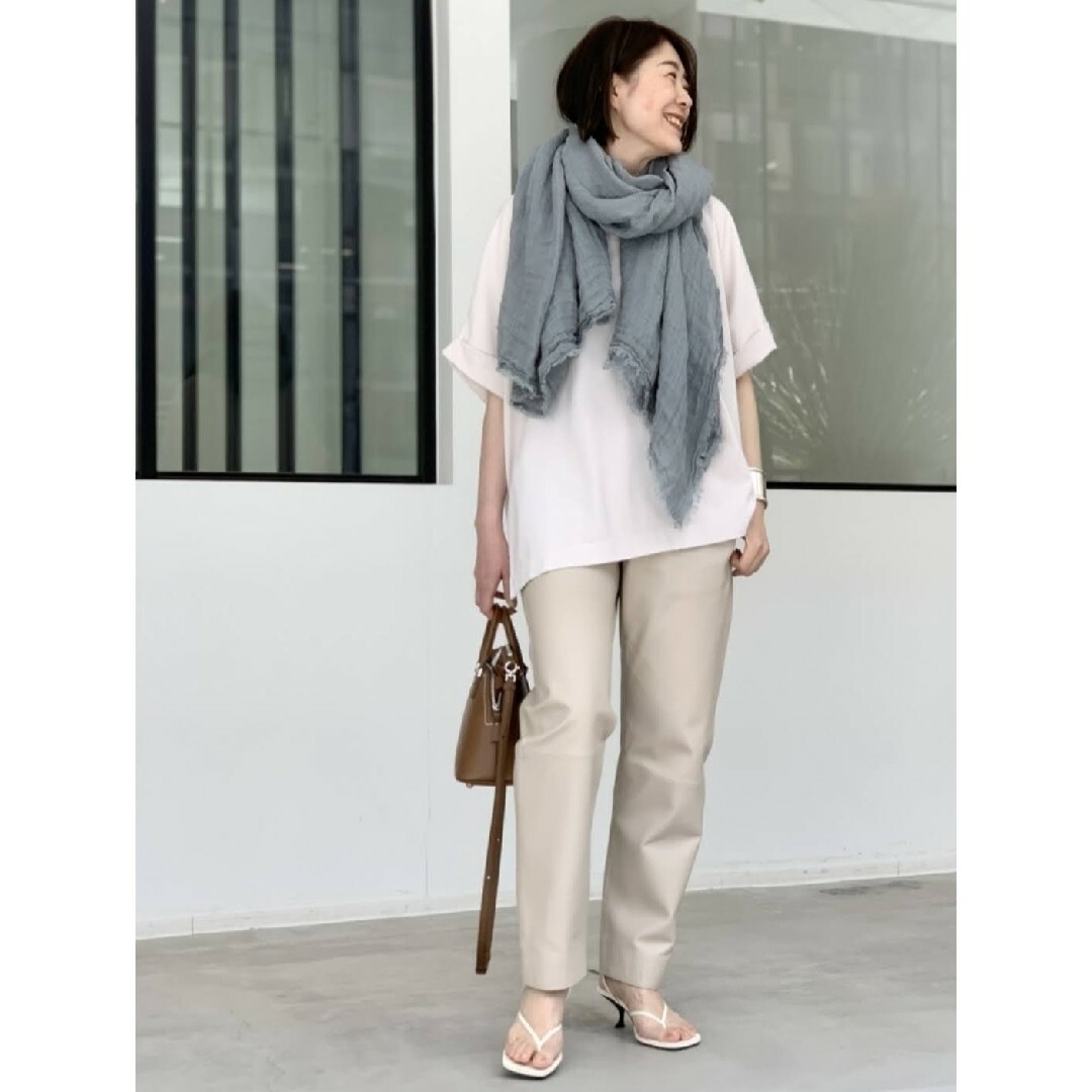 L'Appartement DEUXIEME CLASSE(アパルトモンドゥーズィエムクラス)のいゆは様 ご専用☆MAISON DE VACANCE☆新品Linen stole レディースのファッション小物(ストール/パシュミナ)の商品写真