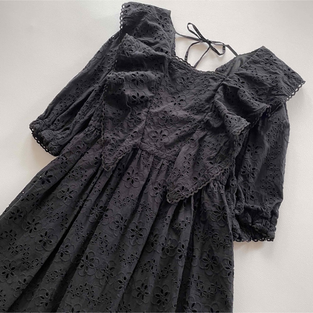 Candy Stripper(キャンディーストリッパー)の美品◆キャンディストリッパー◆ LACY DRESS 　レース　ワンピース　刺繍 レディースのワンピース(ロングワンピース/マキシワンピース)の商品写真