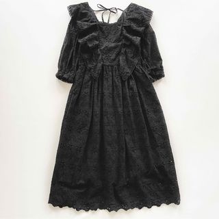 キャンディーストリッパー(Candy Stripper)の美品◆キャンディストリッパー◆ LACY DRESS 　レース　ワンピース　刺繍(ロングワンピース/マキシワンピース)