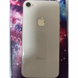 アイフォーン(iPhone)の【美品】iphone8 64GB シルバー SIMフリー(スマートフォン本体)