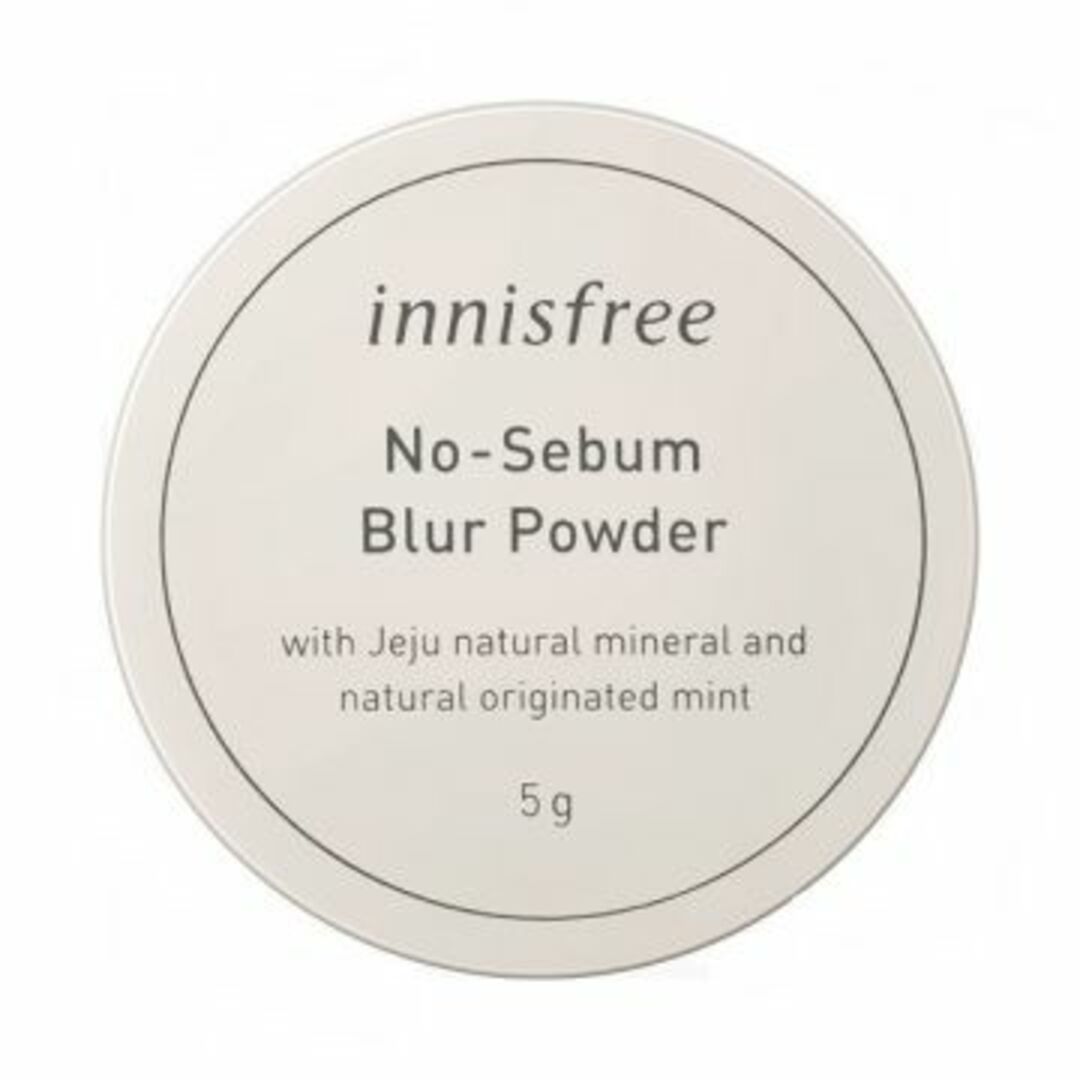 Innisfree(イニスフリー)の【新品未使用】イニスフリー　ノーセバム　ブラーパウダー コスメ/美容のベースメイク/化粧品(フェイスパウダー)の商品写真