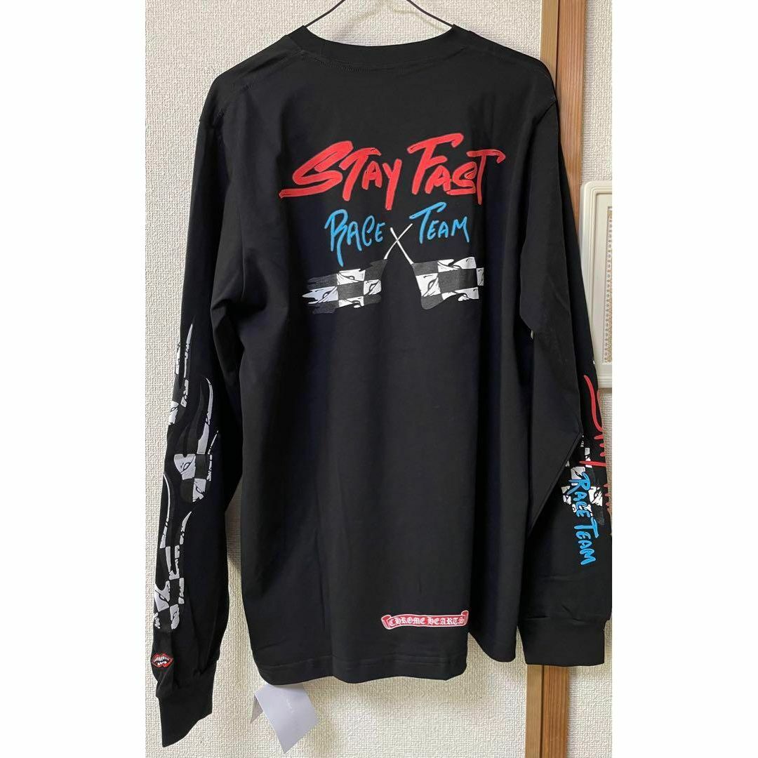 クロムハーツ  PPO STAY FAST RACE TEAM SWTSHRT MATTY BOYステイファストプリントスウェット メンズ L