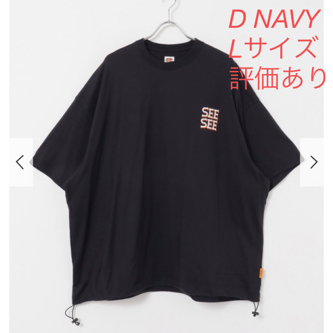 Tシャツ/カットソー(半袖/袖なし)別注 SEE SEE URBS SUPER BIG FLAT SS TEE DS