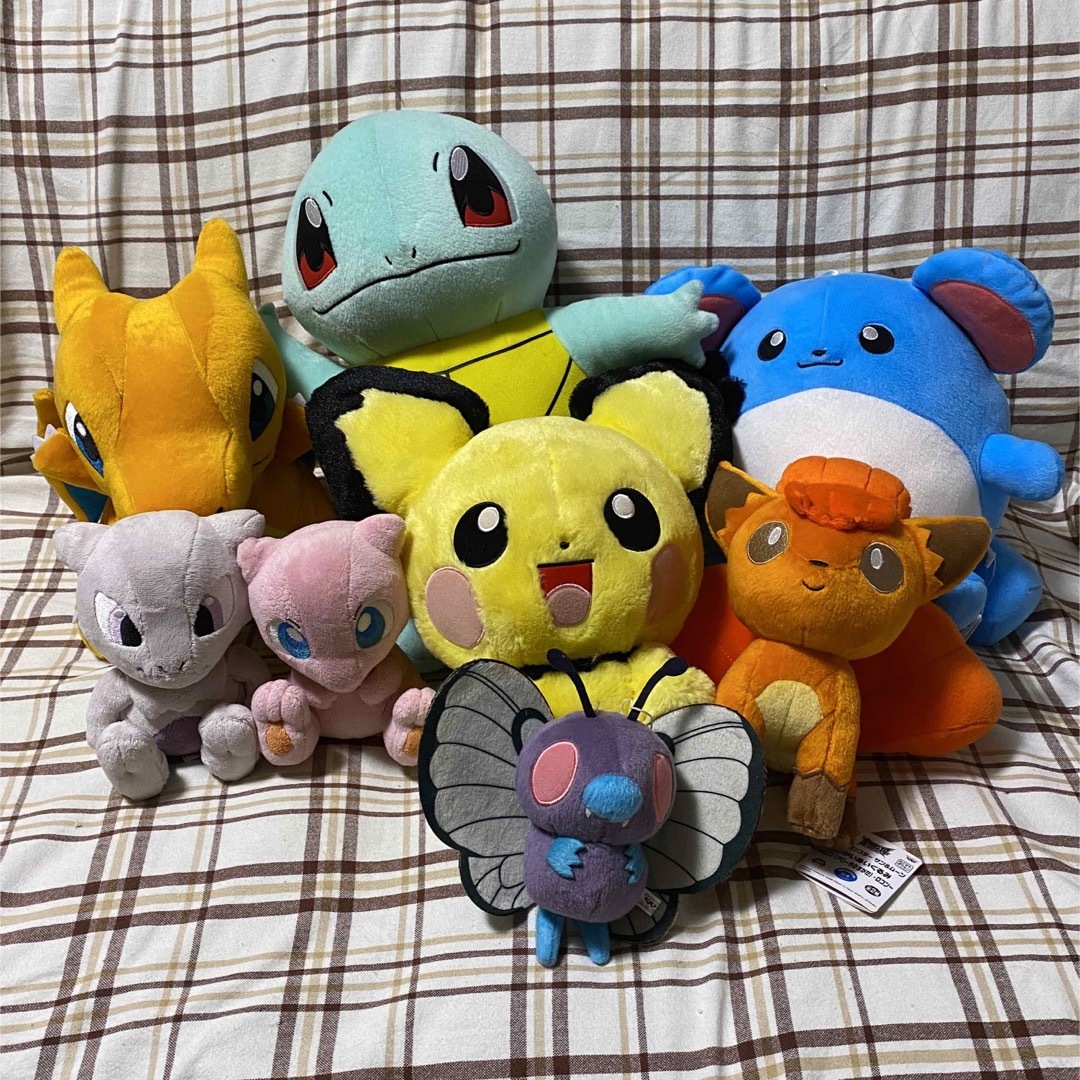 ポケモンぬいぐるみ　8点セットおもちゃ/ぬいぐるみ