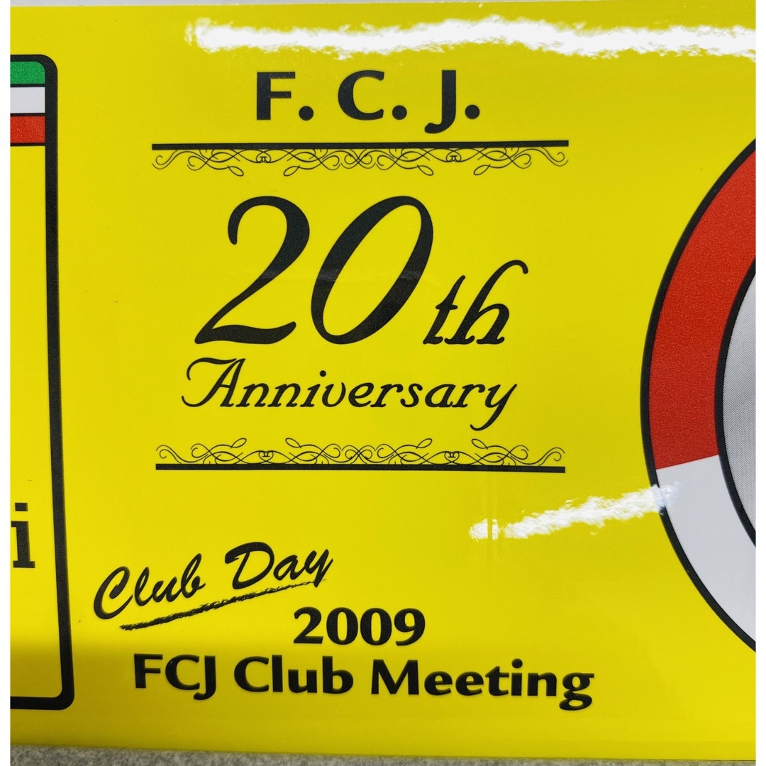 ferrari club of Japan ステッカー シール 未使用 FCJ
