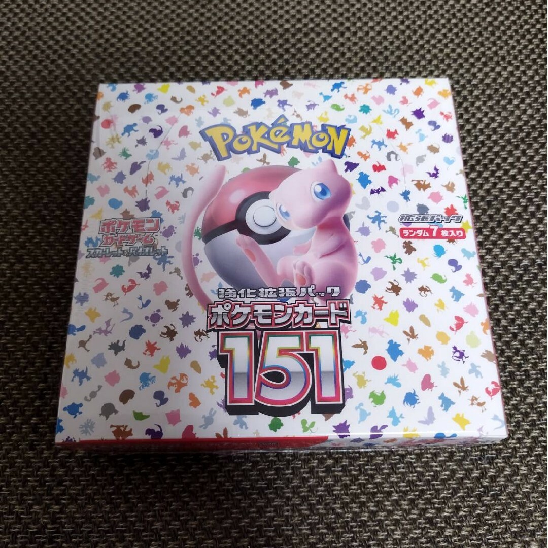 ポケモンカード　151 シュリンク付き1BOX