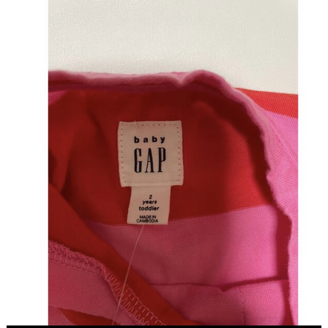 babyGAP(ベビーギャップ)の新品・未使用　　baby GAP ワンピース キッズ/ベビー/マタニティのキッズ服女の子用(90cm~)(ワンピース)の商品写真