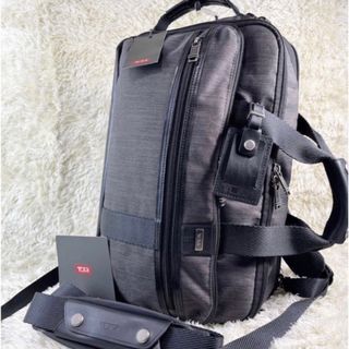 トゥミ(TUMI)の美品　TUMI トゥミ グレイソン 3WAY リュック ビジネスバッグ レザー (バッグパック/リュック)