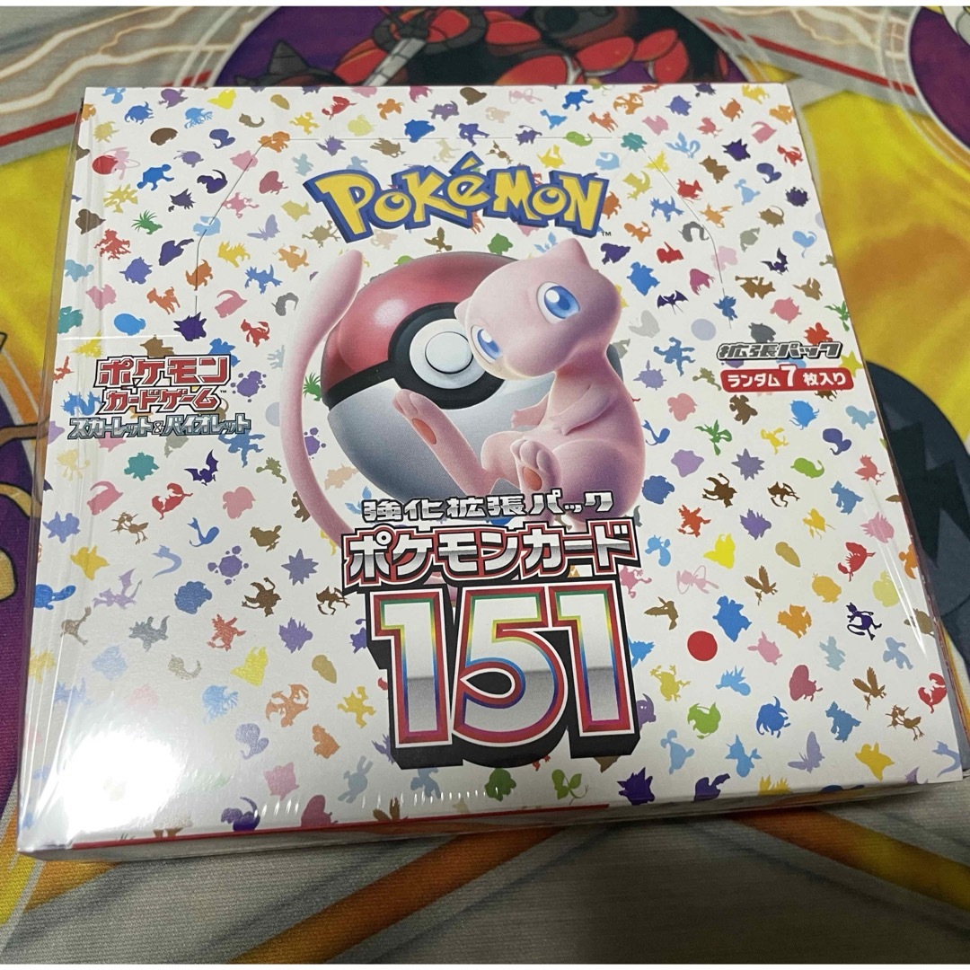 ポケモンカード 151 未開封シュリンク付き1BOX - Box/デッキ/パック